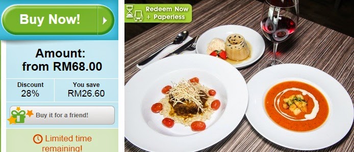 Asiatique Kitchen & Lounge offer, discount, penang, groupon malaysia