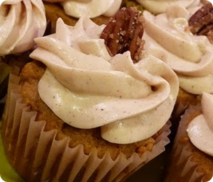 cute pumpkin cupcakes