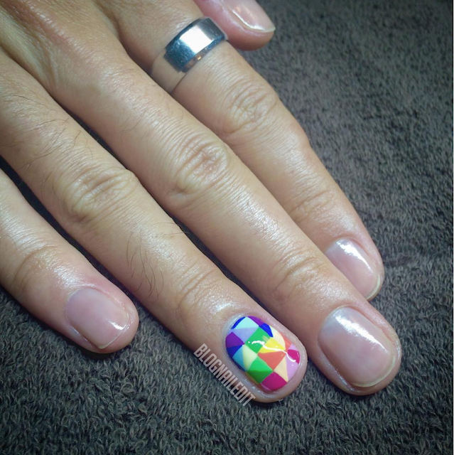 Gay Pride Nails by Nailed It @ www.blognailedit.co