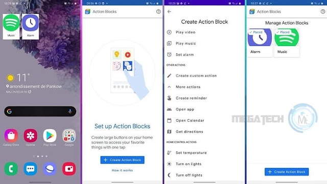 Action Blocks