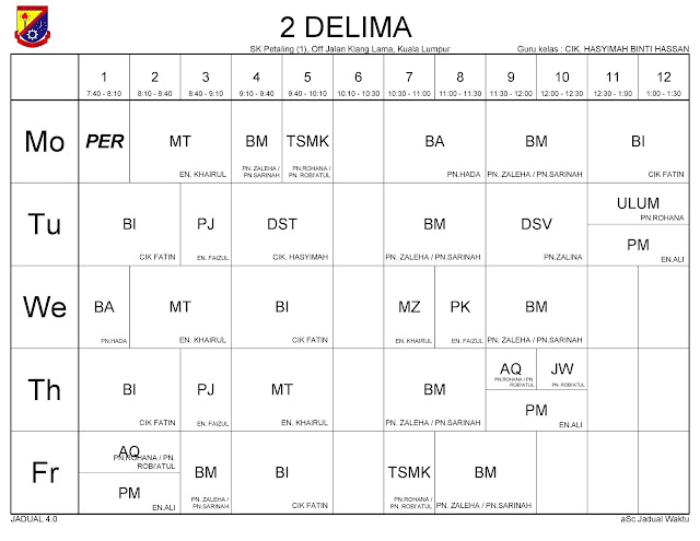 Jadual Maharaja lawak