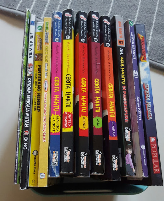 DAUS REDSCARZ: Koleksi Buku Cerita dan Komik  Aliah & Akif