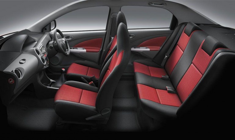 2012 Toyota Etios Interior Design