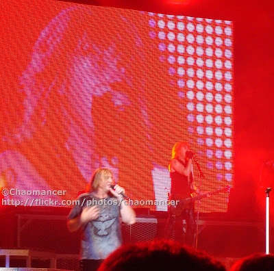 Joe Elliott and Rick Savage - Def Leppard - 2008