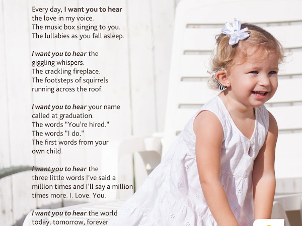 Developmental Milestones and Why #IWantYouToHear