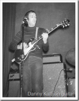 The Blues Project on Staples Stage 1967 - Taken by Ellen Sandhaus - Danny Kalbon guitar & Roy Blumenfeld on drums