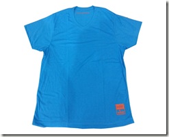 Copy of เสื้อยืดคอวีรุ่น2 สีฟ้าทะเล