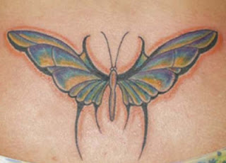 Lower Back Tattoos With Image Lower Back Butterfly Tattoo Designs For Female Tattoo Picture 1