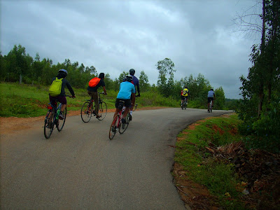 IISc Bikers ride through Avalahalli State Forest towards Rajankunte