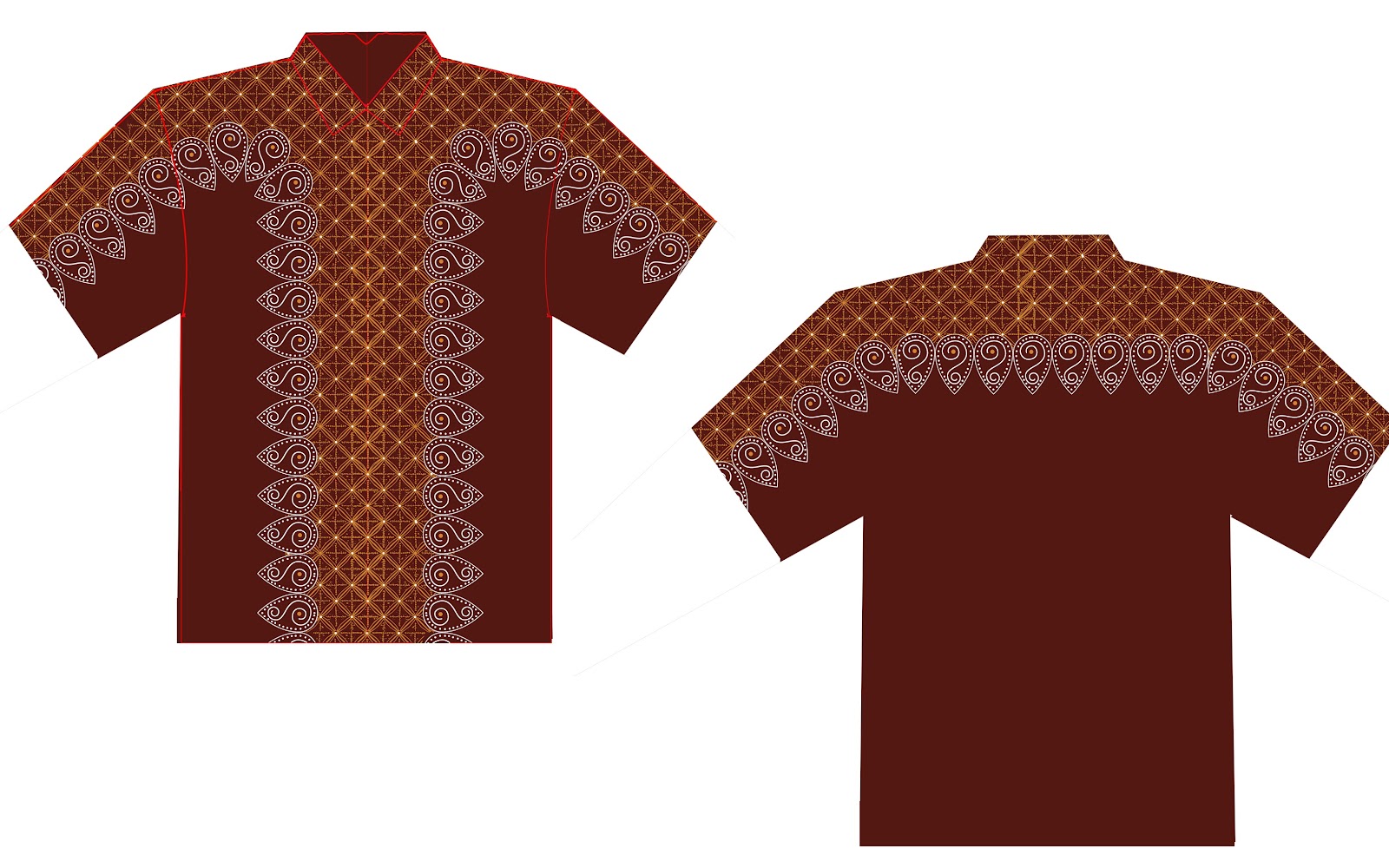  Desain baju batik