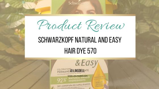 Product Review Schwarzkopf Natural and Easy Hair Dye 570
