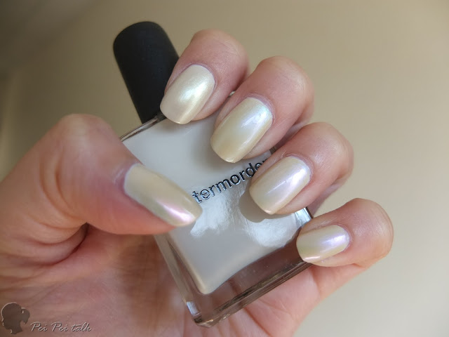 mistermorden 指甲油-炫光上層油 DUOCHROME TOP COAT-試色