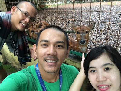 Wefie With Rusa - Ragunan Zoo