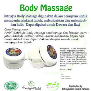 Batrisyia Body Massage Cream