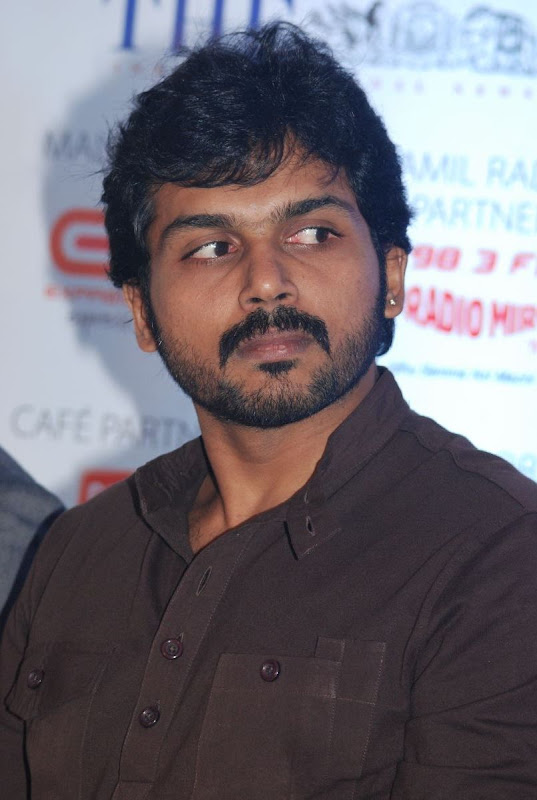 Actor Karthi Chennai Cycling  Launch Stills film pics