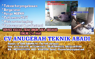 Service Kulkas tidak dingin Area Sidoarjo (online 24 jam)