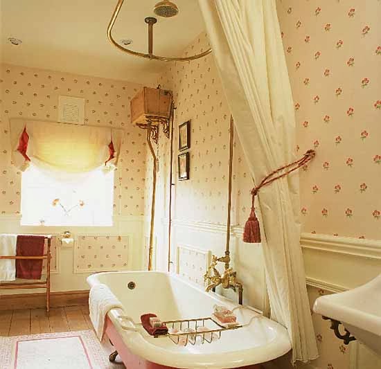 Wallpaper Designs for Modern Minimalist Bathroom