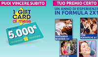 Logo Daygum ''Un anno di sorrisi'': vinci Gift Card da 5.000€ e premi certi esperienze 2x1!