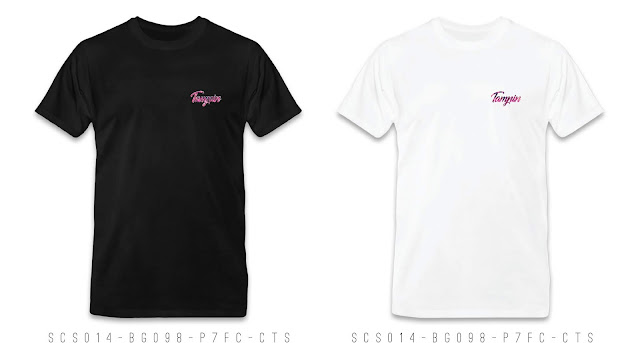 SCS014-BG098-P7FC-CTS Tampin T Shirt Design, Tampin T Shirt Printing, Custom T Shirts Courier to Negeri Sembilan Malaysia