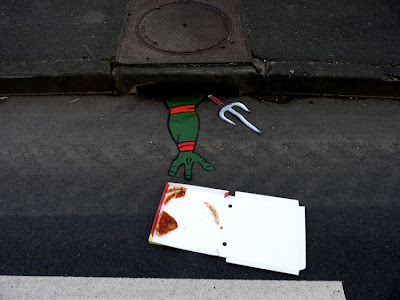 Creative Street Art by French Artist OakOak Seen On www.coolpicturegallery.us