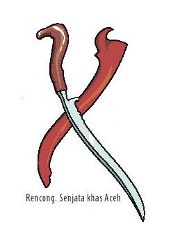 rencong senjata tradisional aceh