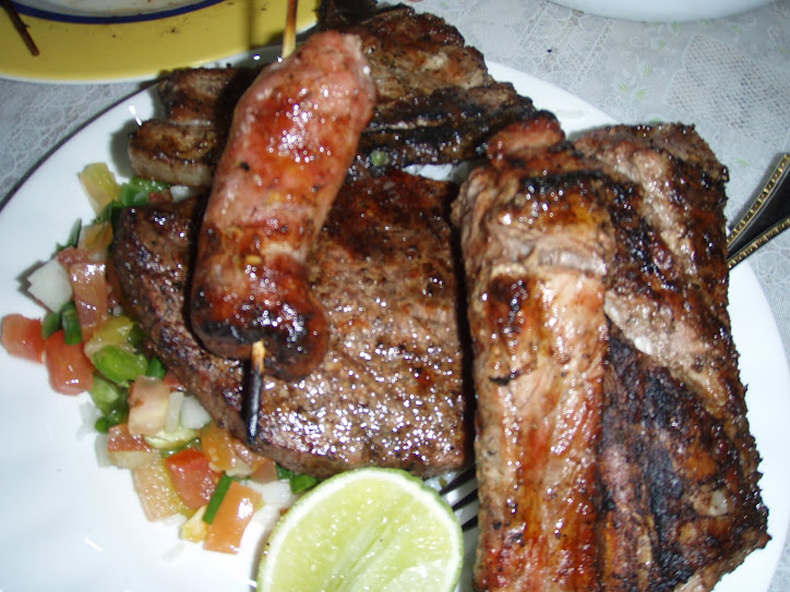 HOJE foi dia de Picanha na Brasa na Casa da NECA