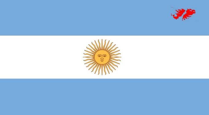 Mientras la Bandera Argentina no pueda estar en las Malvinas las Malvinas 