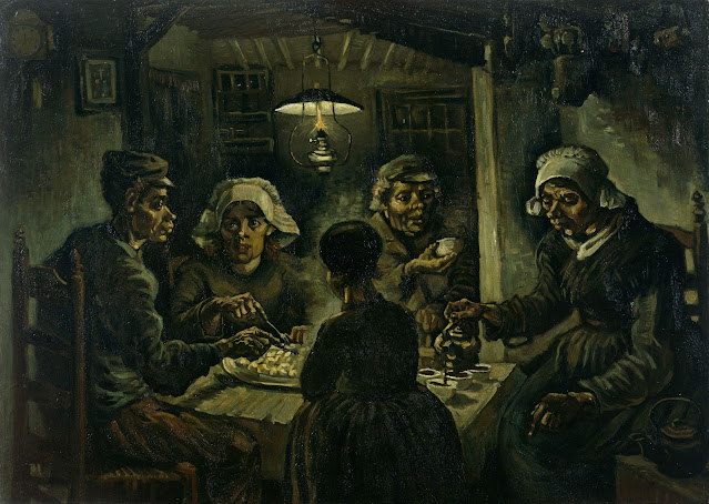 Винсент Ван Гог «Едоки картофеля», 1885 год