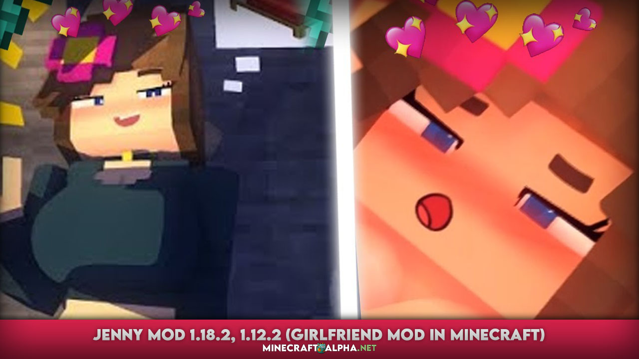 Jenny Mod 1.18.2, 1.12.2 (Girlfriend Mod in Minecraft)