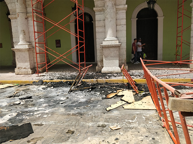 Protesta de pescadores concluye violentamente en Palacio