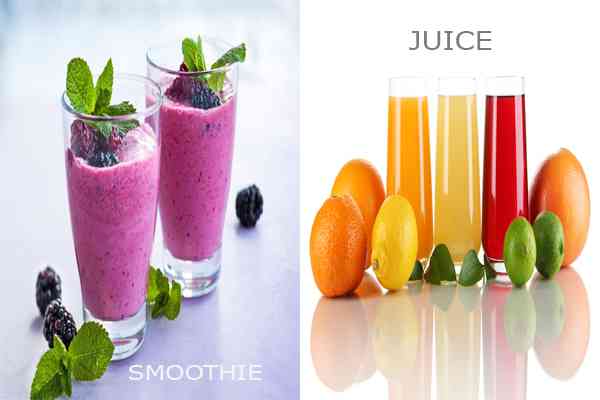 Perbedaan Smoothies dengan Jus Buah