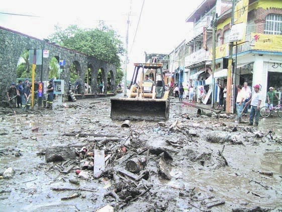 Estados/Dejan lluvias afectaciones en cuatro municipios de Morelos