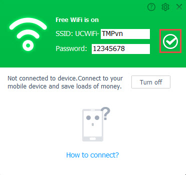 How to create a WiFi hotspot in a web browser UC Browser