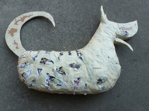 House InsideOut: Making A 3D Papier Mache Animal Sculpture 