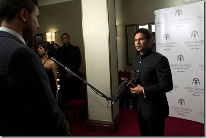 Sachin Tendulkar at The Asian Awards