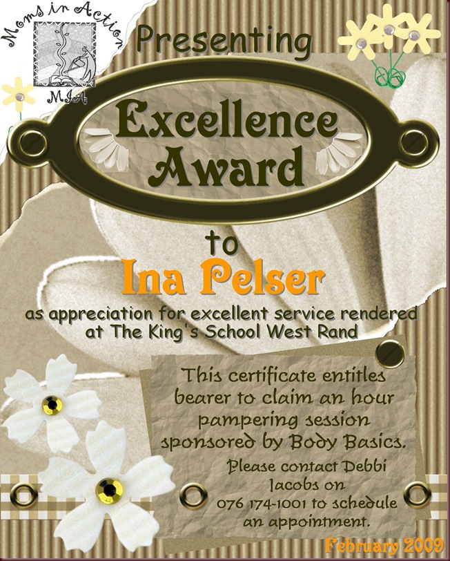 MIA Excellence Award