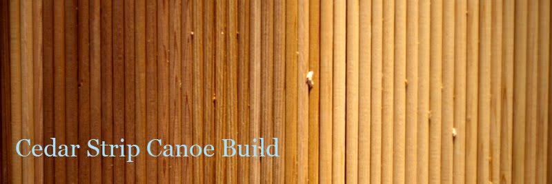 Cedar Strip Canoe Build