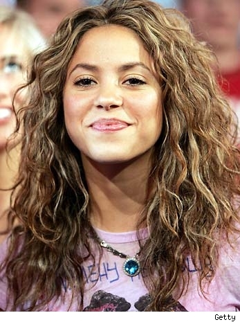 shakira hair