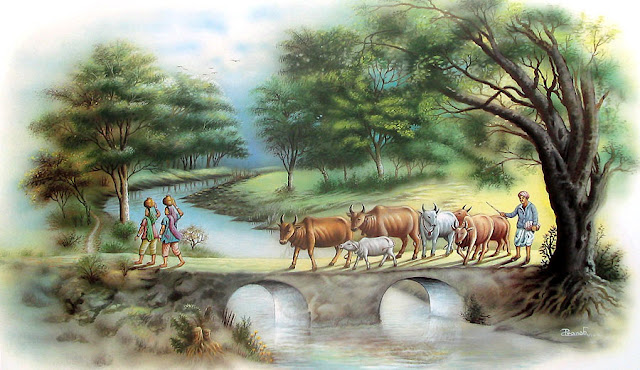 Indian Village Paintings