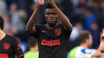 MANCHESTER UNITED INCAR THOMAS PARTEY DARI ATHLETICO MADRID