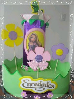 Children's Parties Decoration Tangled, Rapunzel, Centerpieces