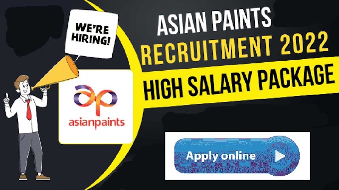 Asian Paints Jobs Recruitment 2022 for Executives And Other Vacancies