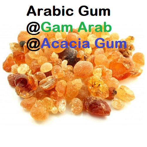 Gam Arab, Getah Arab, Arabic Gum, Al-Manna, Acacia Gum 