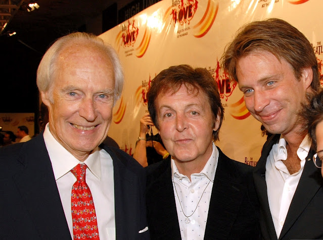 Sir George Martin, Sir Paul McCartney, Giles Martin