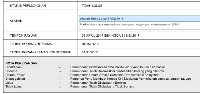 Permohonan BR1M Tak Lulus , Orang Ramai Banjiri Media 