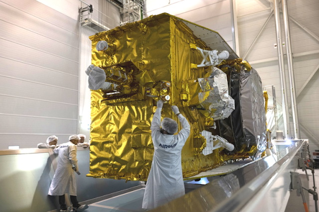 إطلاق ناجح لقمر الاتصالات الصناعي عرب سات (بدر – 8) من قبل إيرباص في مشروع يوروستار نيو