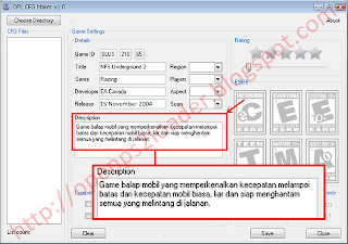 Cara Edit Info Game Pada Tema OPL 0.9