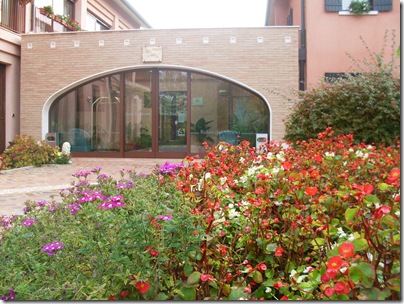 Ingresso dell'Hotel leon d'Oro