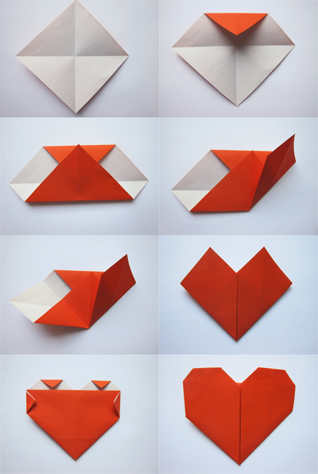 Cara Membuat Bentuk Love Dari  Origami  RetsuyaOrigami