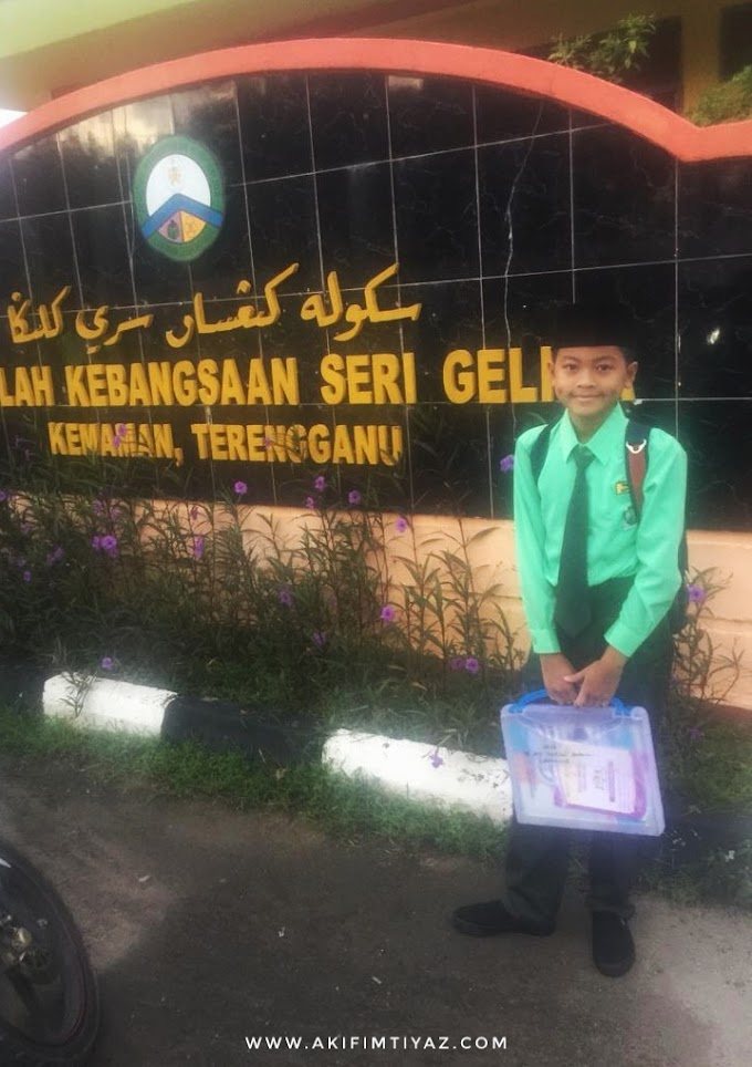 Selamat Kembali Ke Sekolah Insyirah, Iman dan Akif 